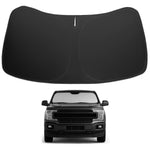 Proadsy for 2021-2026 Ford F-150 Lariat, King Ranch, Platinum, XL XLT Limited Raptor Windshield Sun Shade 4-Layer Foldable Front Sunshade Protector Sun Visor Blocks UV Rays Keep Car Cooler