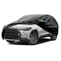 Proadsy Car Cover Custom Fit for Toyota Corolla Cross 2022-2025 2026, Waterproof All Weather for Automobiles, Full Exterior Cover Rain Snow Sun Protector Indoor Outdoor Car Cover