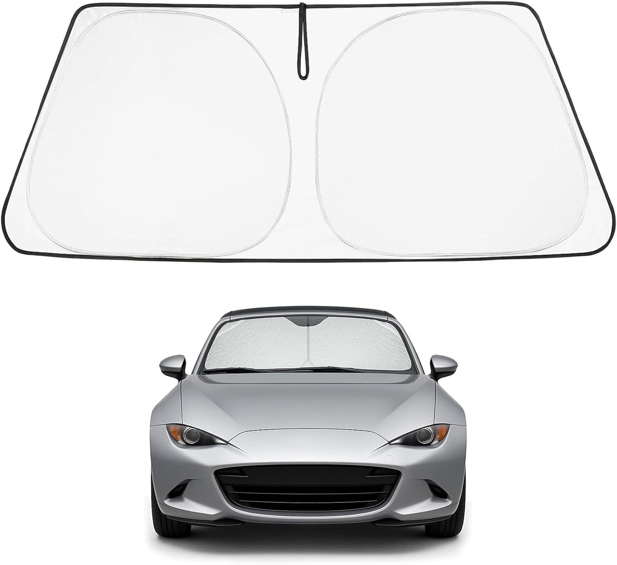 2016-2026 Mazda MX-5 Windshield Sunshade - Custom Fit Front Windshield Sun Shade