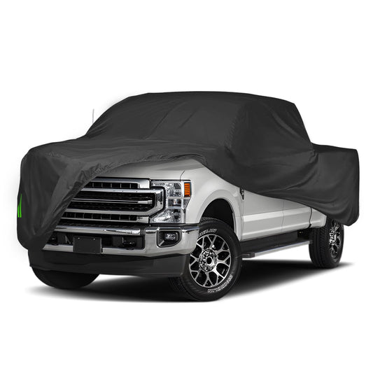 Proadsy 2025 Upgrade Car Cover for 2017-2025 Ford Super Duty F-250 Regular Cab 8 ft Bed All-Weather Windproof Waterproof UV Protection Defense Against Rain Snow Dust Sun Outdoor Truck Cover