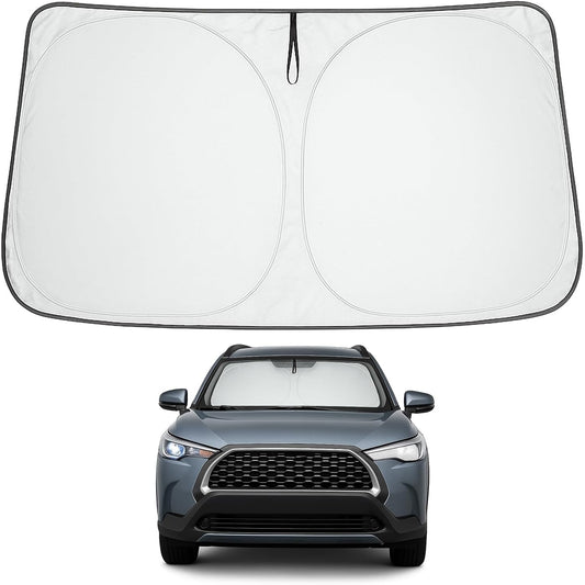 2022-2026 Toyota Corolla Cross Windshield Sunshade - Custom Fit Front Windshield Sun Shade
