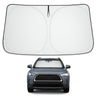 Proadsy Windshield Sun Shade for Toyota Corolla Cross 2022-2025 2026 (Not for Corolla) 4-Layer Foldable Front Window Sunshade Protector Keep Car Cooler