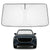 Proadsy 2025 Upgrade Windshield Sun Shade Custom Fit Mazda CX-9 CX9 2016-2024 2025 4-Layer Foldable Front Sunshade Protector Sun Visor Blocks UV Rays Keep Car Cooler