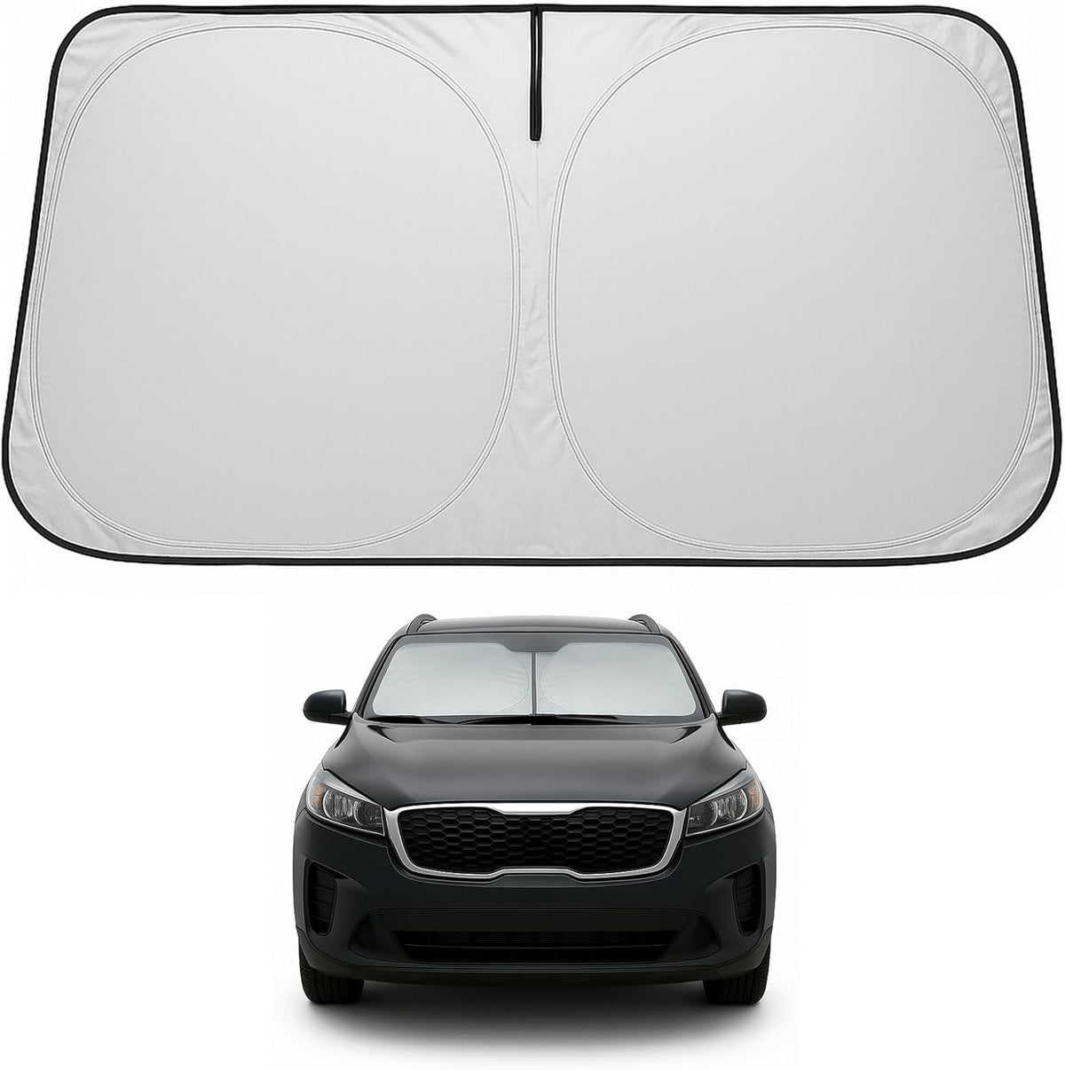 2015-2020 Kia Sorento Windshield Sunshade - Custom Fit Front Windshield Sun Shade