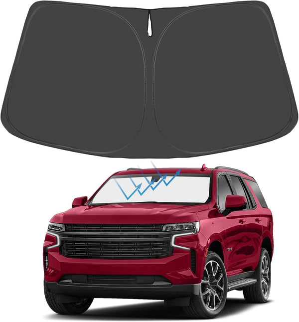 2021-2025 Chevrolet Tahoe custom-fit windshield sunshade