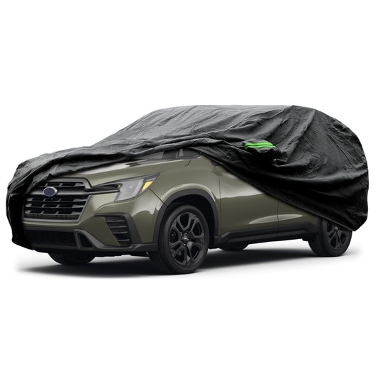 Proadsy Car Cover Custom Fit for Subaru Ascent 2019-2025 2026, Waterproof All Weather for Automobiles, Full Exterior Cover Rain Snow Sun Protector Indoor Outdoor Car Cover