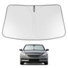 Proadsy 2026 Upgrade Windshield Sun Shade Custom Fit 2008-2012 Accord Foldable Front Sunshade Protector Sun Visor Blocks UV Rays Keep Car Cooler