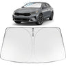 Proadsy Windshield Sun Shade for Kia K4 2025-2026 Foldable Front Sunshade Protector Sun Visor Blocks UV Rays Keep Car Cooler Accessories