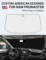 2014-2026 Dodge Ram Promaster Windshield Sunshade