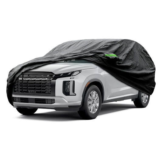 Proadsy 2025 Upgrade Car Cover Custom Fit for Hyundai Palisade 2020-2025, Waterproof All Weather for Automobiles, Full Exterior Cover Rain Snow Sun Protector Indoor Outdoor Car Cover