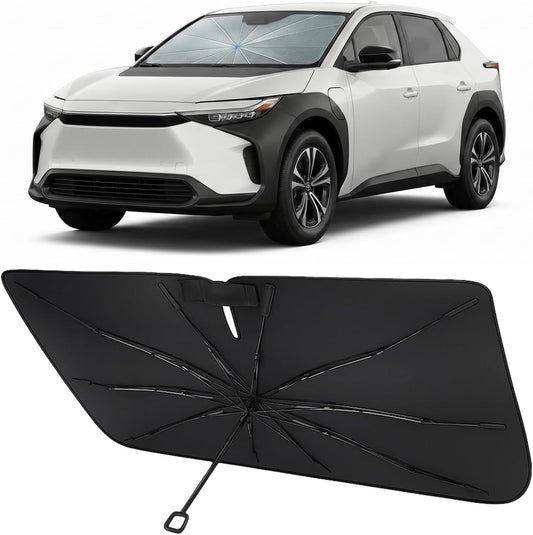 2023-2026 Toyota bZ4X Umbrella Windshield Sunshade - Custom Fit Front Windshield Sun Shade