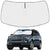 Proadsy Custom Fit Ford Explorer SUV 2011-2019 Windshield Sun Shade 4-Layer Foldable Front Sunshade Protector Sun Visor Blocks UV Rays Keep Car Cooler