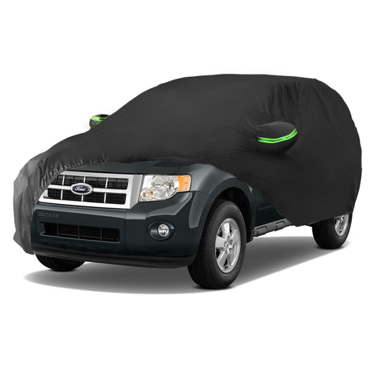 Car Cover 6 Layers All Weather Waterproof Sun Rain UV Dust Car Protection Outdoor Covers Compatible with Ford Escape