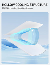 Hollow cooling structure of 2014-2018 BMW X5 windshield sunshade, 100X circulation heat dissipation