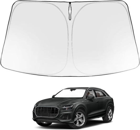 2019-2026 Audi Q8 Windshield Sunshade - Custom Fit Front Windshield Sun Shade