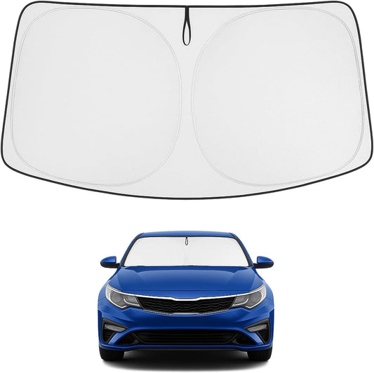2016-2020 Kia Optima Windshield Sunshade - Custom Fit Front Windshield Sun Shade