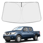 Proadsy Front Windshield Sun Shade Foldable Sunshade Protector Custom Fit 2021-2005 Nissan Frontier, 2Dr 4Dr KingCab CrewCab Pickup Accessories 2025 Upgrade