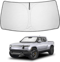 2022-2026 Rivian R1T Block Windshield Sunshade - Custom Fit Front Windshield Sun Shade