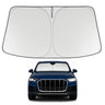 Proadsy Windshield Sun Shade for 2016-2025 2026 Audi Q7 Foldable Front Sunshade Protector Sun Visor Blocks UV Rays Keep Car Cooler