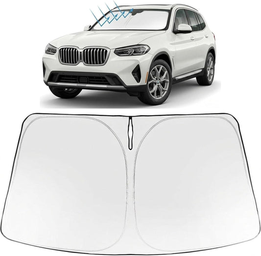 2025-2026 BMW X3 Windshield Sunshade - Custom Fit Front Windshield Sun Shade