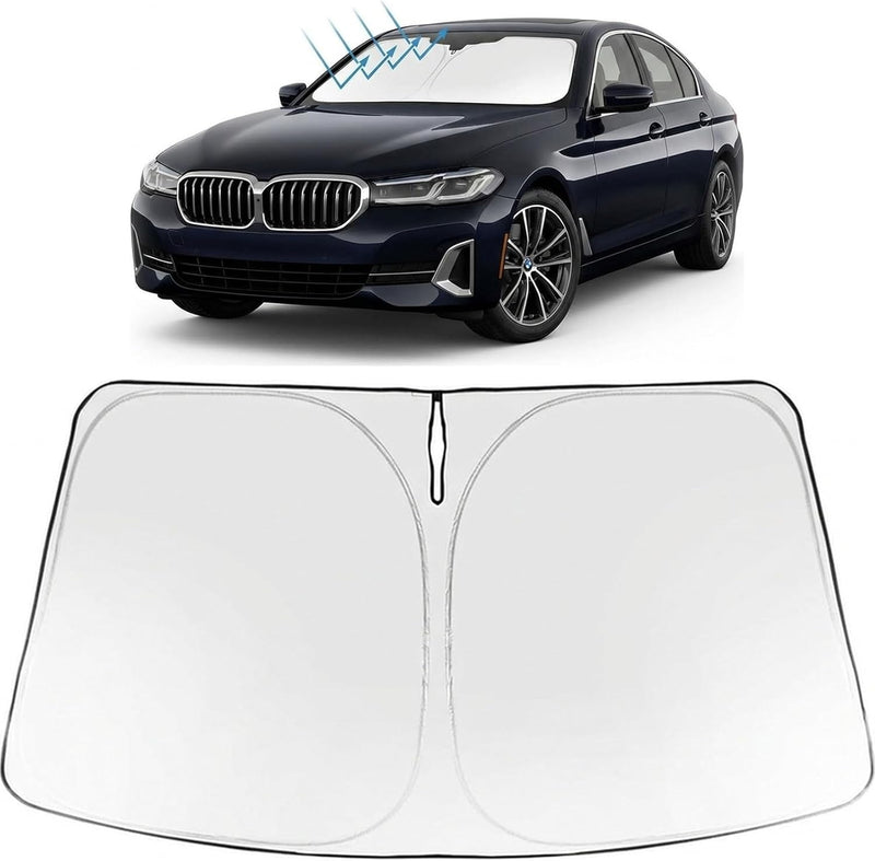 2024-2026 BMW 5-Series Windshield Sunshade