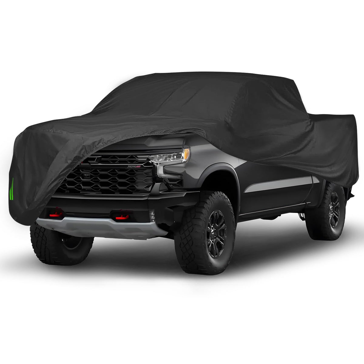 Proadsy Car Cover Compatible with Chevrolet Chevy Silverado 1500 2019-2024 2025 2026 Windproof All Weather Waterproof Sun Rain UV Dust Snow Protection Outdoor Covers