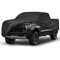 Proadsy Car Cover Compatible with Chevrolet Chevy Silverado 1500 2019-2024 2025 2026 Windproof All Weather Waterproof Sun Rain UV Dust Snow Protection Outdoor Covers