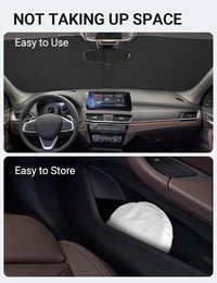 2016-2022 BMW X1 F48 custom-fit sunshade - folded compact