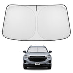 Proadsy 2025 Upgrade Windshield Sun Shade Custom Fit Honda Civic 2016-2021 4-Layer Foldable Front Sunshade Protector Sun Visor Blocks UV Rays Keep Car Cooler Accessories