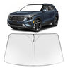 Proadsy 2026 Upgrade Windshield Sun Shade Custom Fit Kia Seltos 2021-2025 2026 Foldable Front Sunshade Protector Sun Visor Blocks UV Rays Keep Car Cooler Accessories