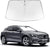 Proadsy 2025 Upgrade Windshield Sun Shade Custom Fit 2015-2020 Mercedes Benz GLA Foldable Front Sunshade Protector Sun Visor Blocks UV Rays Keep Car Cooler
