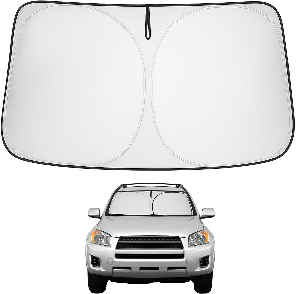 2006-2012 Toyota RAV4 Windshield Sunshade - Custom Fit Front Windshield Sun Shade