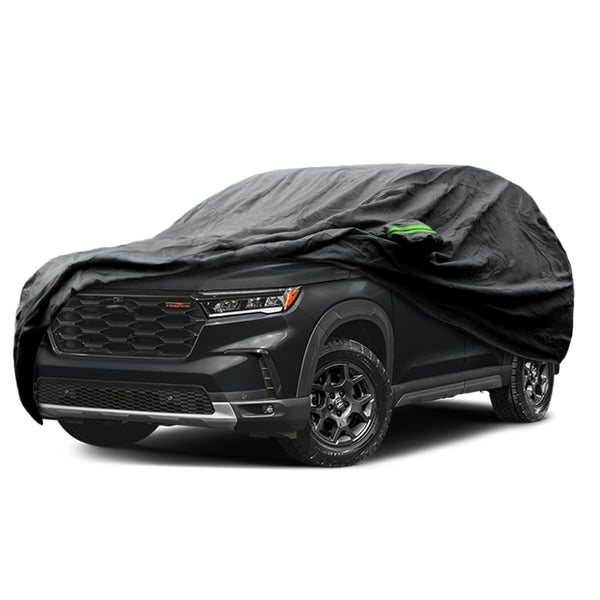 Proadsy Car Cover Custom Fit for Honda Passport 2019-2025, Waterproof All Weather for Automobiles, Full Exterior Cover Rain Snow Sun Protector Indoor Outdoor Car Cover