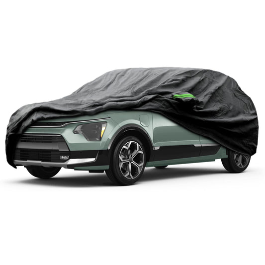 Proadsy Car Cover Custom Fit for 2017-2025 2026 Kia NIRO NIRO EV/Hybrid, Waterproof All Weather for Automobiles, Full Exterior Cover Rain Snow Sun Protector Indoor Outdoor Car Cover