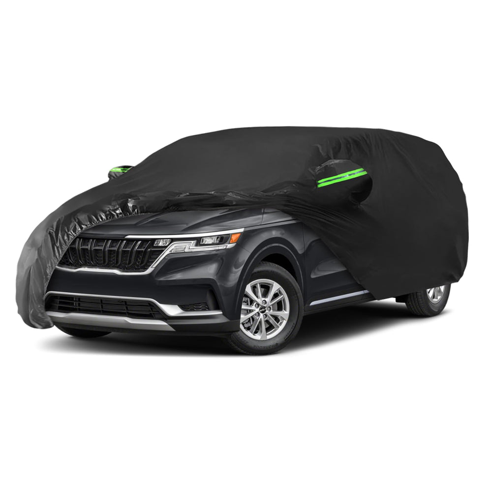 Proadsy Car Cover Custom Fit for Kia Carnival 2022-2025 2026, Waterproof All Weather for Automobiles, Full Exterior Cover Rain Snow Sun Protector Indoor Outdoor Car Cover