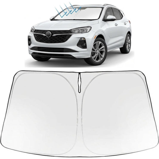 Proadsy Windshield Sun Shade for Buick Encore GX 2020-2026 Foldable Front Sunshade Protector Sun Visor Blocks UV Rays Keep Car Cooler Accessories