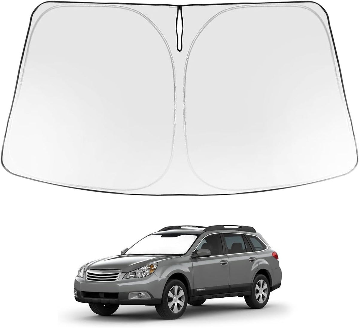 2010-2014 Subaru Outback Windshield Sunshade - Custom Fit Front Windshield Sun Shade