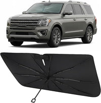 2018-2026 Ford Expedition Umbrella Windshield Sunshade - Custom Fit Front Windshield Sun Shade