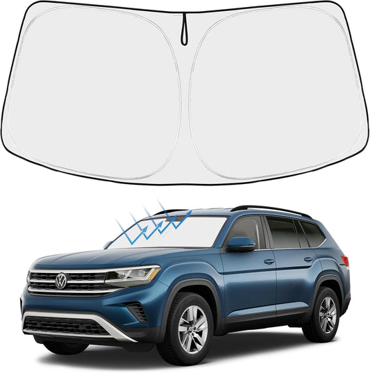 2018-2025 Volkswagen Atlas Windshield Sunshade - Custom Fit Front Windshield Sun Shade