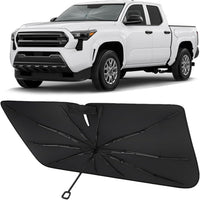 2024-2026 Toyota Tacoma Umbrella Windshield Sunshade - Custom Fit Front Windshield Sun Shade
