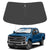 Proadsy Custom Fit Ford F250 F350 F450 F550 2Door 4Door Pickup 2017-2025 Windshield Sun Shade 4-Layer Foldable Front Sunshade Protector Sun Visor Blocks UV Rays Keep Car Cooler
