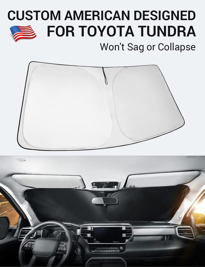 2022-2025 Toyota Tundra Windshield Sunshade