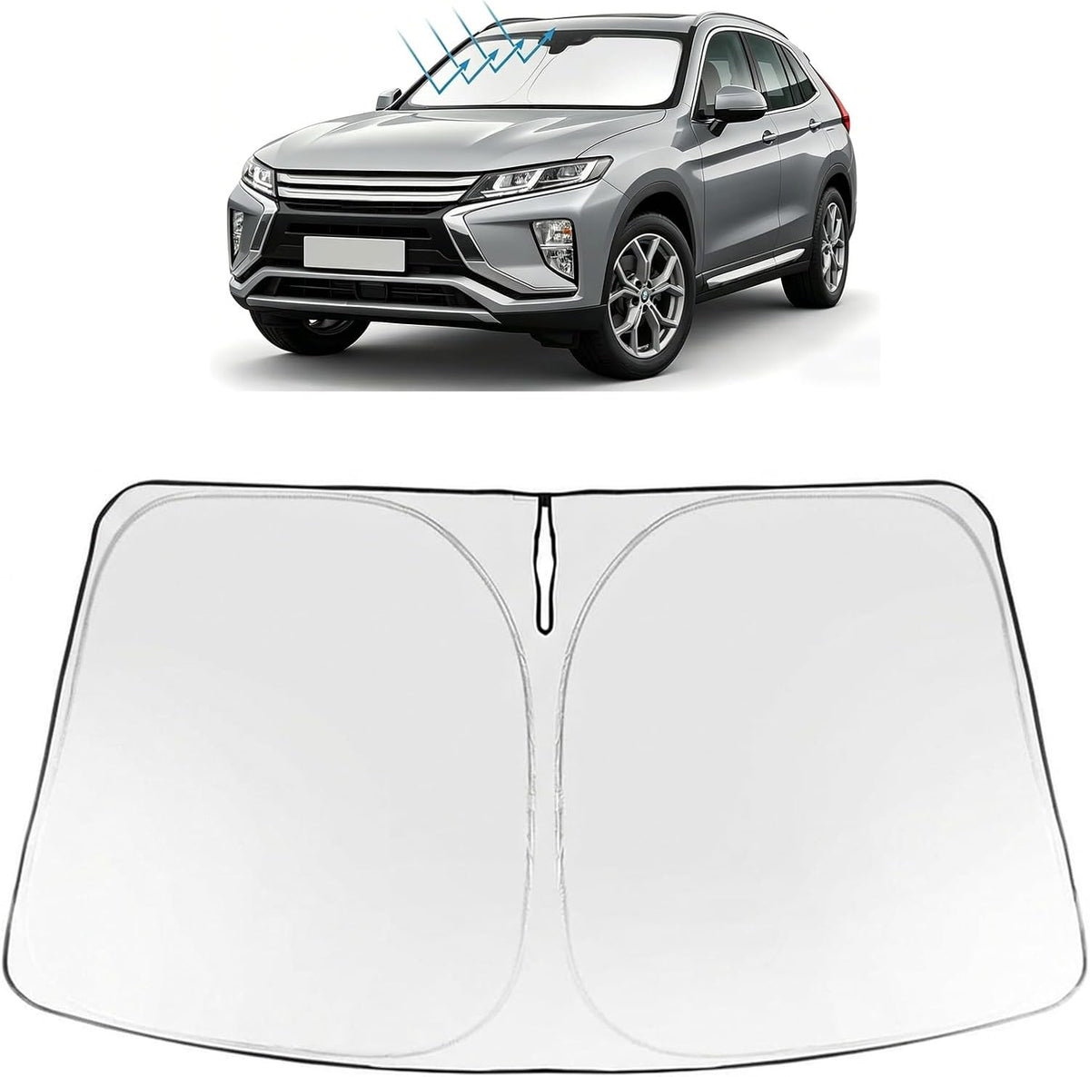 2018-2026 Mitsubishi Eclipse Cross Windshield Sunshade