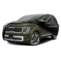 Proadsy Car Cover Custom Fit for Kia Telluride 2020-2025, Waterproof All Weather for Automobiles, Full Exterior Cover Rain Snow Sun Protector Indoor Outdoor Car Cover