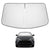 Proadsy 2025 Upgrade Windshield Sun Shade Custom Fit Toyota Venza 2021-2024 2025 4-Layer Foldable Front Sunshade Protector Sun Visor Blocks UV Rays Keep Car Cooler Accessories
