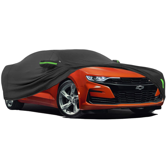 Proadsy 2025 Upgrade Car Cover Compatible with Chevrolet Chevy Camaro 2010-2024 2025 Windproof All Weather Waterproof Sun Rain UV Dust Snow Protection Outdoor Covers