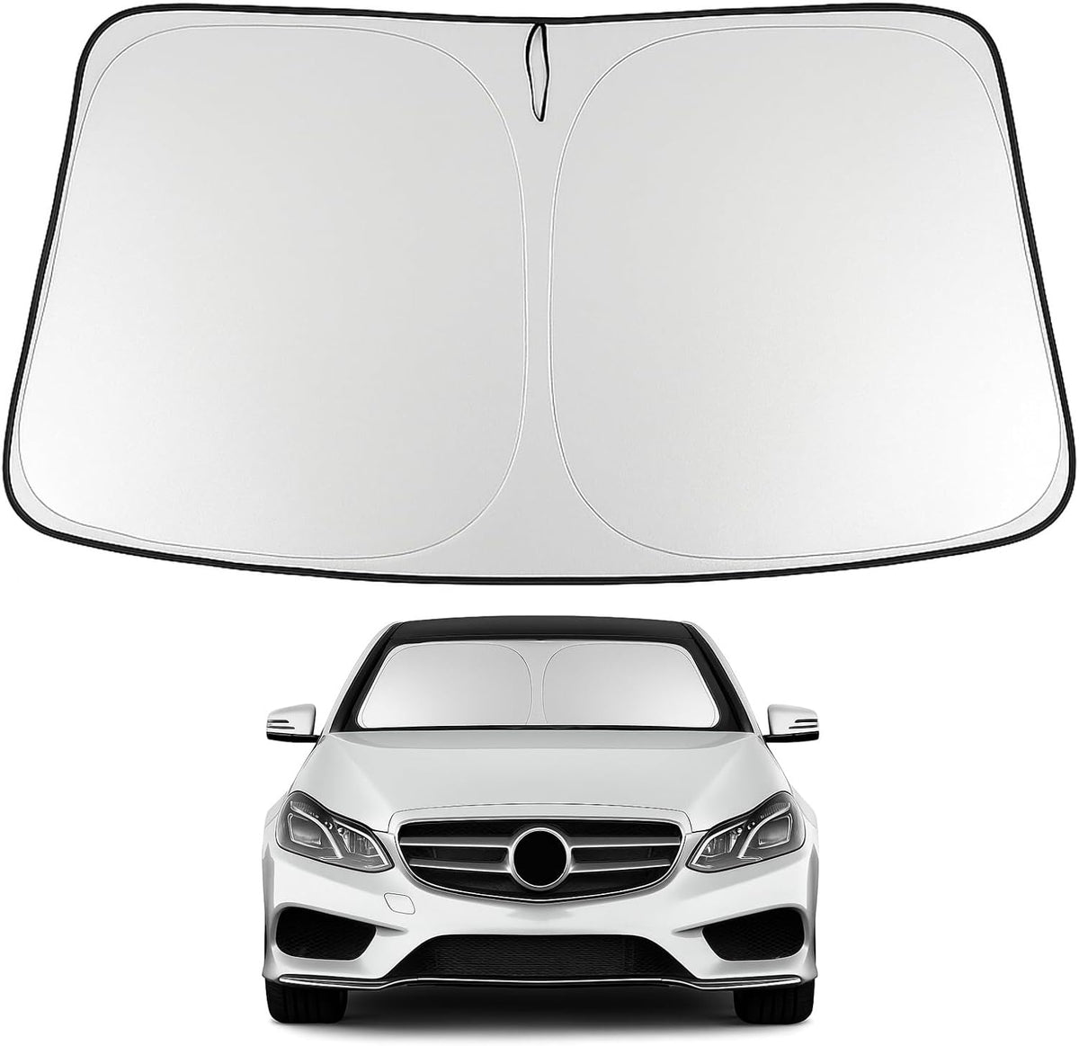 2010-2016 Mercedes-Benz CLA Windshield Sunshade - Custom Fit Front Windshield Sun Shade