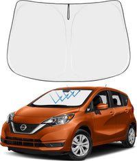 2015-2019 Nissan Versa Windshield Sunshade - Custom Fit Front Windshield Sun Shade