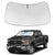 Proadsy 2025 Upgrade Windshield Sun Shade Custom Fit Ford F-150 F150 2021-2024 2025 4-Layer Foldable Front Sunshade Protector Sun Visor Blocks UV Rays Keep Car Cooler