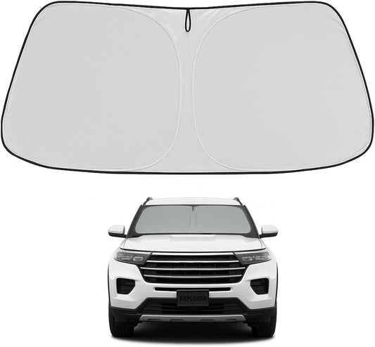 2020-2026 Ford Explorer Windshield Sunshade - Custom Fit Front Windshield Sun Shade